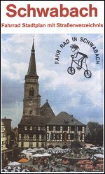 Fahrrad-Stadtplan Schwabach